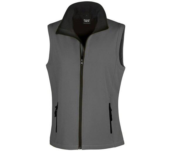 Result R232F - Ladies Slim Fit Softshell Bodywarmer with Zip Pockets