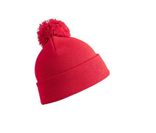 Result RC028 - Stylish Double-Thick Pompom Beanie for Winter Warmth