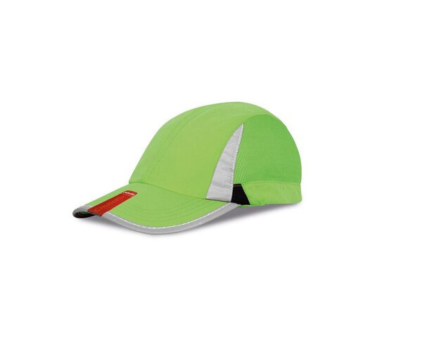Result RC086 - Cappello Sportivo Traspirante con Dettagli Riflettenti