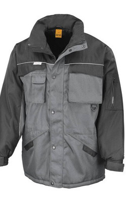 Result RS072 - Parka da lavoro multitasche da uomo