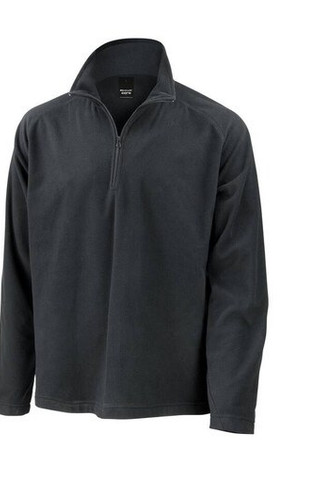 Result RS112 - Zipped collar lightweight microfleece
