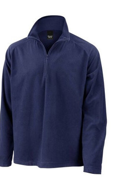 Result RS112 - Zipped collar lightweight microfleece