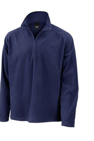 Result RS112 - Zipped collar lightweight microfleece