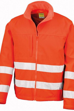 Result RS117 - Safe-Guard Hi-Vis Soft Shell Jacket