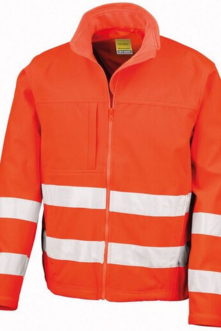 Result RS117 - Safe-Guard Hi-Vis Softshell Jack