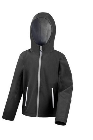 RESULT RS224J - Softshell capuche enfant