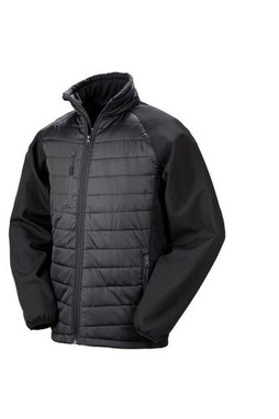 Result RS237 - Mens Quilted Softshell Jacket with Zippered Pockets