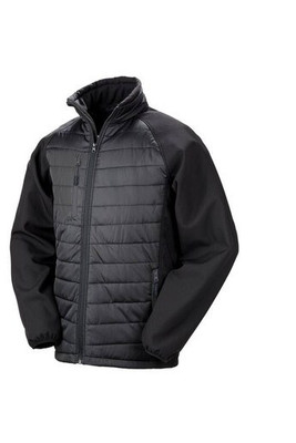 Result RS237 - Men's Quilted Softshell Jacket with Zippered Pockets