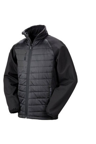 Result RS237 - Mens Quilted Softshell Jacket with Zippered Pockets