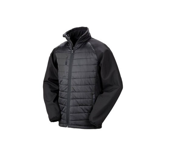 Result RS237 - Men's Quilted Softshell Jacket with Zippered Pockets