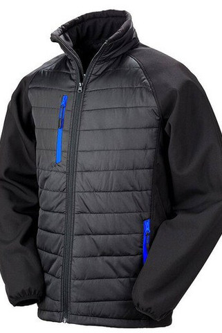 Result RS237 - Mens Quilted Softshell Jacket with Zippered Pockets