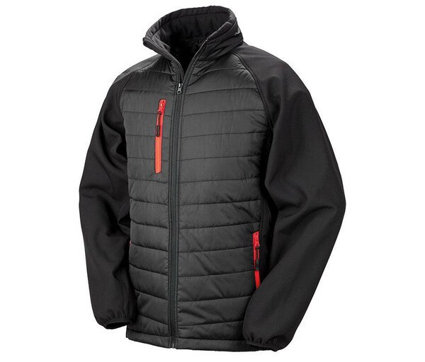 Result RS237 - Men's Quilted Softshell Jacket with Zippered Pockets