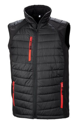 Rezultat RS238 - Vestă matlasată ultra soft cu buzunare cu fermoar