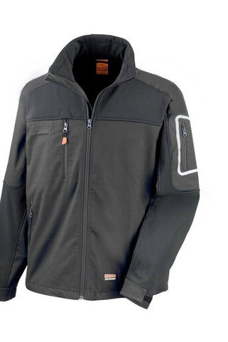 Result RS302 - Reflective Multi-Pocket Softshell Work Jacket