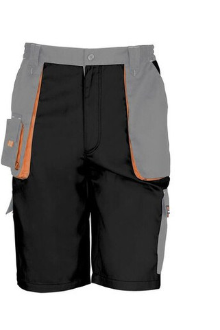 Result RS319 - Breathable Cargo Work Shorts with Reflective Pockets