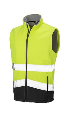 Result RS451 - High -visibility work -making bodywarmer