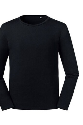 Russell RU100M - Økologisk langærmet T-shirt til mænd