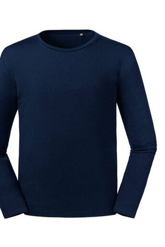 RUSSELL RU100M - Mens Organic Long Sleeve T-Shirt