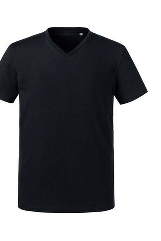 RUSSELL RU103M - Mens organic V-neck T-shirt