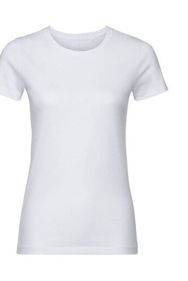 Russell RU108F - Damen Bio-Baumwoll T-Shirt mit Modernem Schnitt