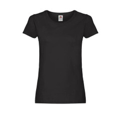 Fruit of the Loom SC1422 - Frauen rundes Nacken-T-Shirt