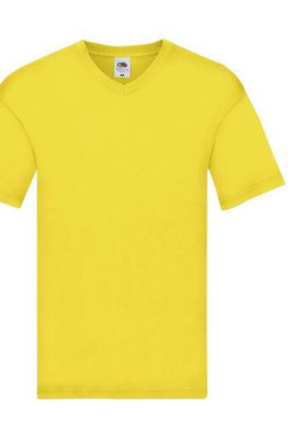 Fruit of the Loom SC224 - Men's Classic Cotton V-Neck Tee for Summer