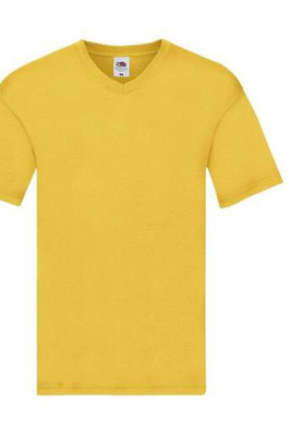Fruit of the Loom SC224 - Men's Classic Cotton V-Neck Tee for Summer