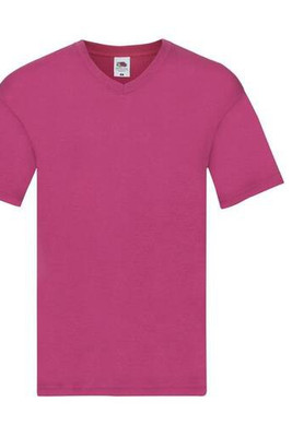 Fruit of the Loom SC224 - Men's Classic Cotton V-Neck Tee for Summer