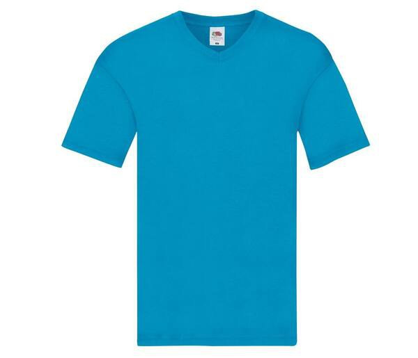 Fruit of the Loom SC224 - Men's Classic Cotton V-Neck Tee for Summer