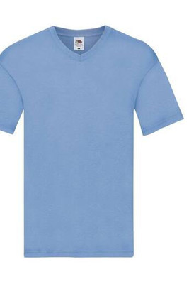 Fruit of the Loom SC224 - Men's Classic Cotton V-Neck Tee for Summer