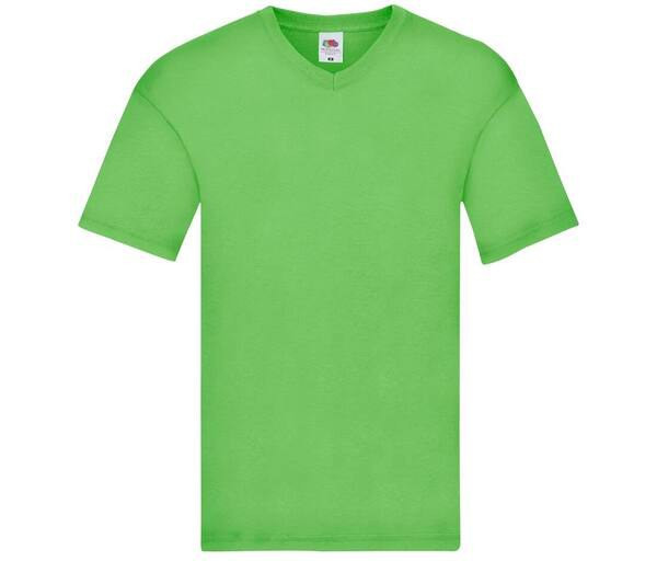 Fruit of the Loom SC224 - Men's Classic Cotton V-Neck Tee for Summer