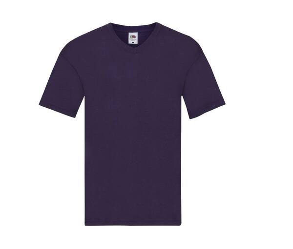 Fruit of the Loom SC224 - Men's Classic Cotton V-Neck Tee for Summer