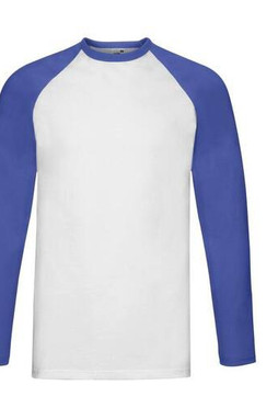 Fruit of the Loom SC238 - T-Shirt Manches Longues Homme 100% Coton