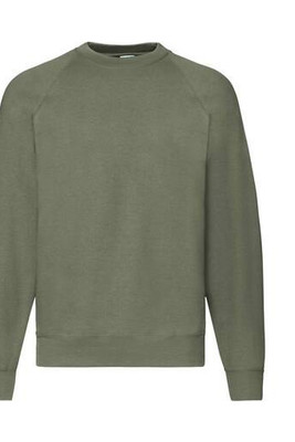 Fruit of the Loom SC260 - Men's Raglan Sleeve Jumper