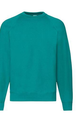 Fruit of the Loom SC260 - Jumper masculino de manga raglan