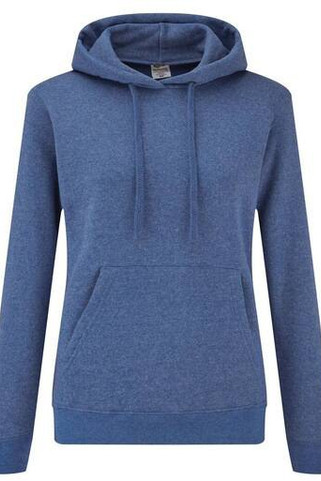 Fruit of the Loom SC269 - Felpa con cappuccio da donna con tasca a marsupio