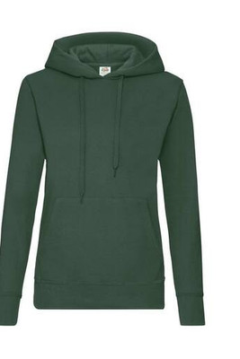 Fruit of the Loom SC269 - Frauen Hoodie mit Känguru-Tasche