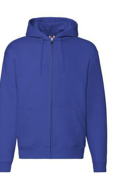 Fruit of the Loom SC274 - Felpa da uomo con zip grande