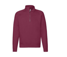 Fruit of the Loom SC276 - Men's Premium Zip-Neck Sweatshirt