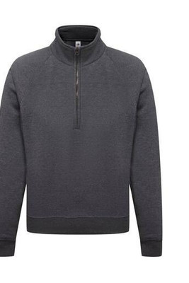 Fruit of the Loom SC276 - Men's Premium Zip-Neck Sweatshirt
