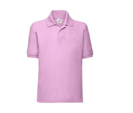 Fruit of the Loom SC3417 - Børne poloshirt med lange ærmer