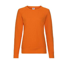 Fruit of the Loom SC361 - Langarm-Baumwoll-Sweatshirt für Damen