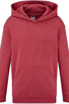 Fruit of the Loom SC371 - Felpa con cappuccio per bambini