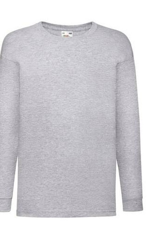Fruit of the Loom SC6107 - T-shirt lang mouwen kinderen