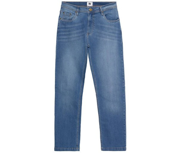 AWDIS SO DENIM SD001 - Comfort Stretch Denim Straight Jeans Leo