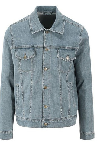 AWDIS SO DENIM SD060 - Modern Fit Stretch Denim Jacket with Stylish Details