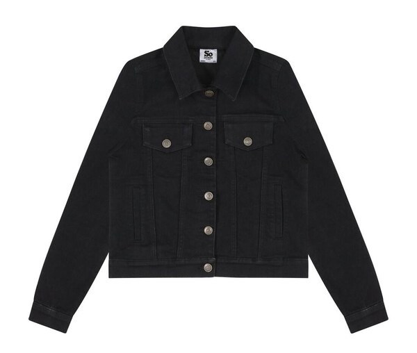AWDIS SO DENIM SD065 - Olivia Contemporary Stretch Denim Jacket
