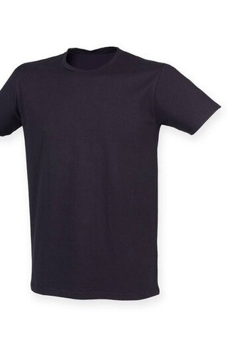 Skinnifit SF121 - Pánské Elastické Bavlněné Tričko Skinnifit
