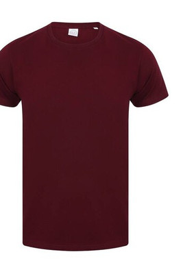 Skinnifit SF121 - Camiseta de algodão alongada masculina