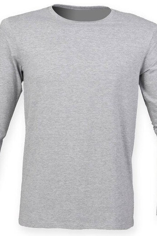 SF Men SF124 - Mens long-sleeved stretch t-shirt